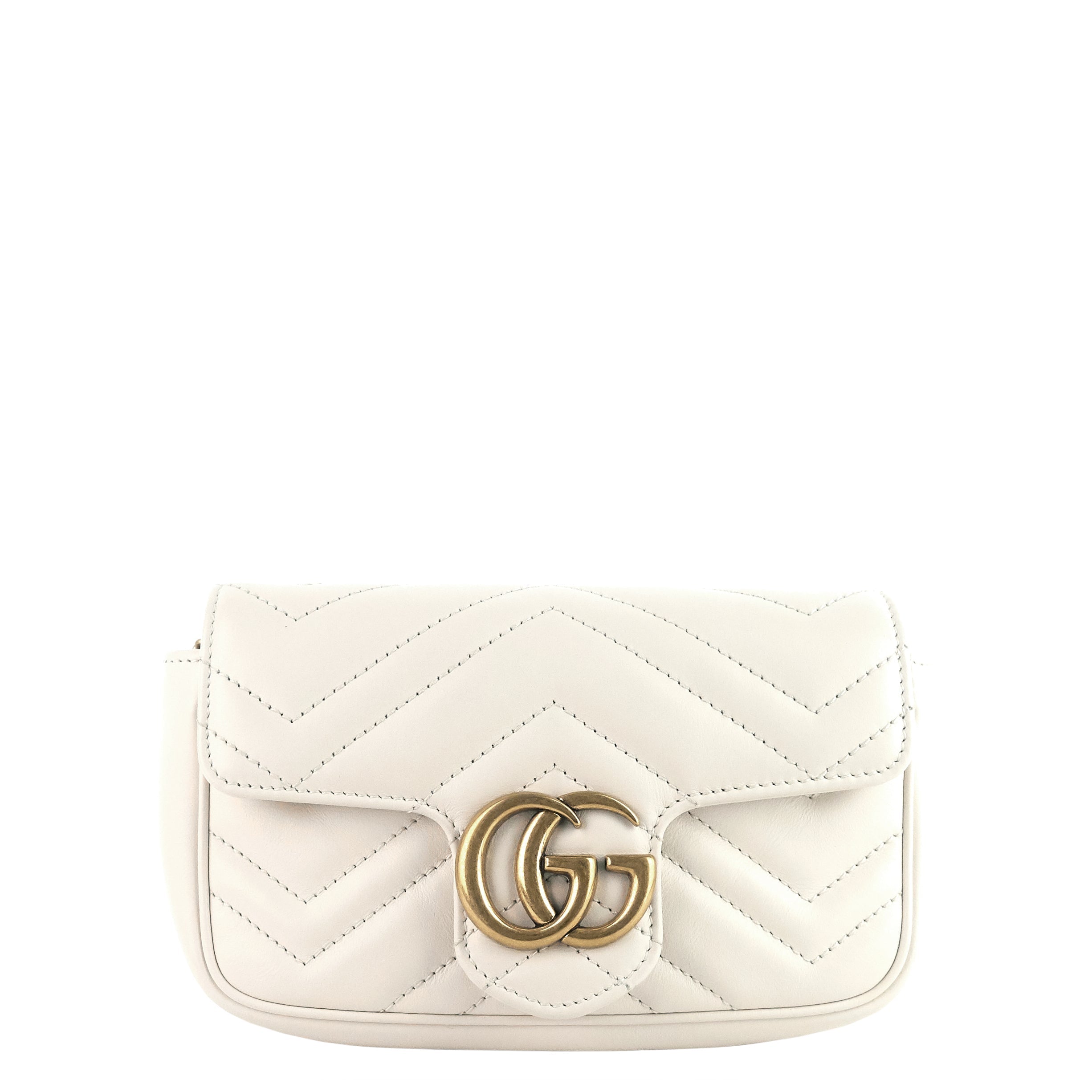 Gucci Marmont Super Mini Calfskin Leather Bag