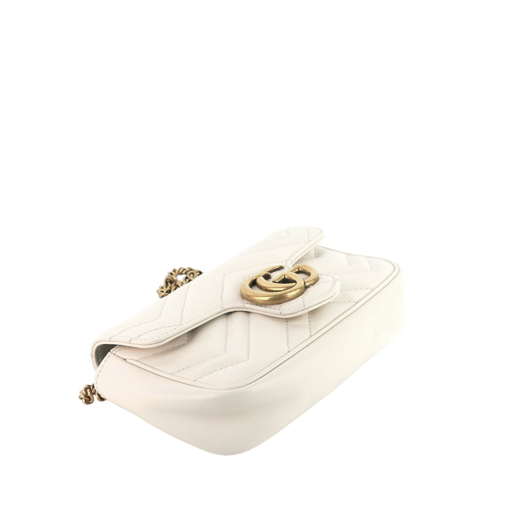 Gucci Marmont Super Mini Calfskin Leather Bag