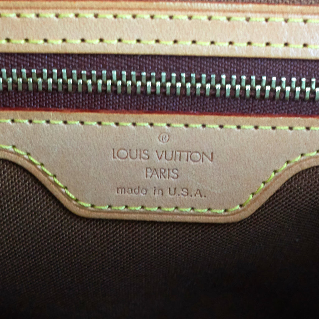 Louis Vuitto Cabas Piano Monogram Canvas Bag
