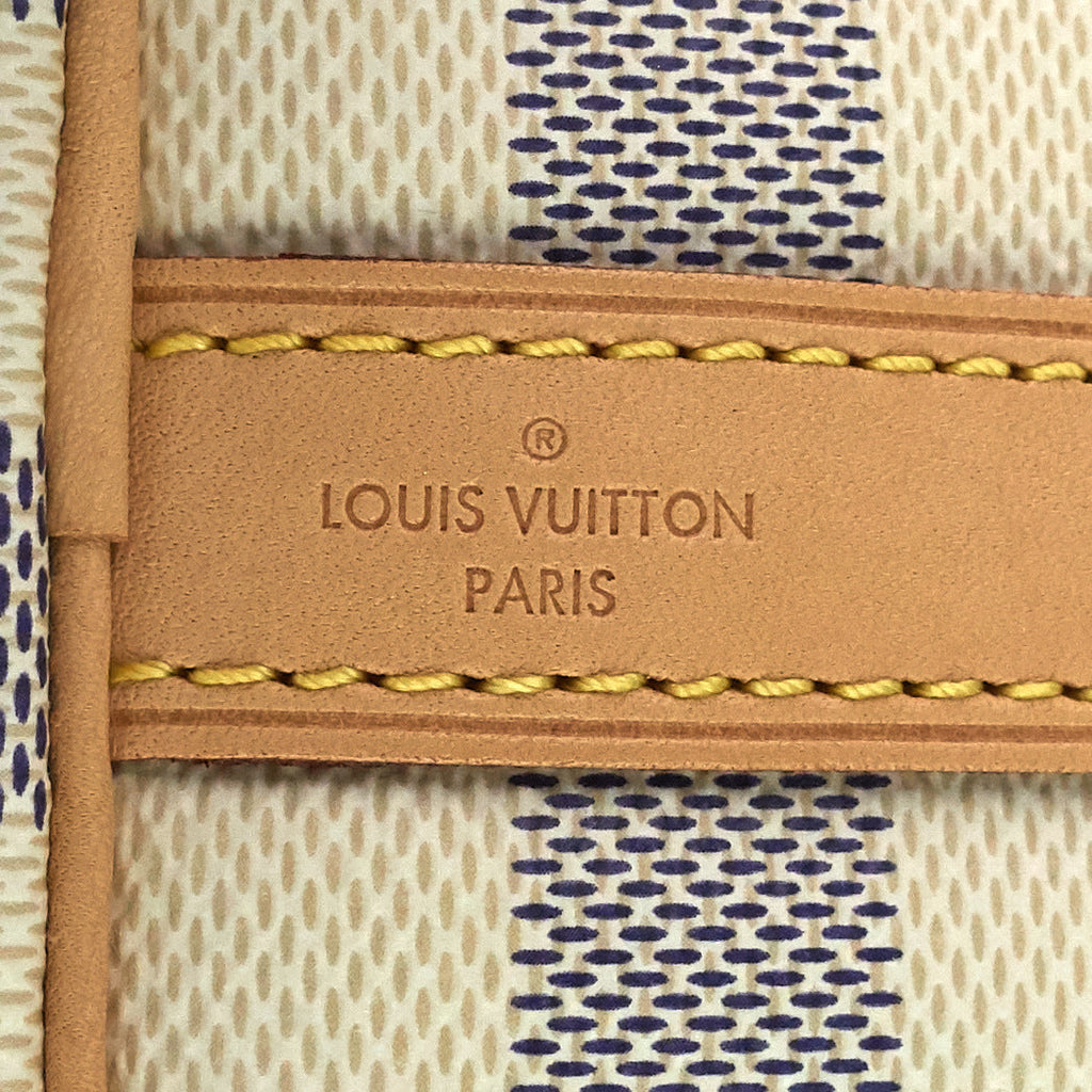 Louis Vuitto Speedy BandouliÃ¨re 25 Damier Azur Canvas Bag