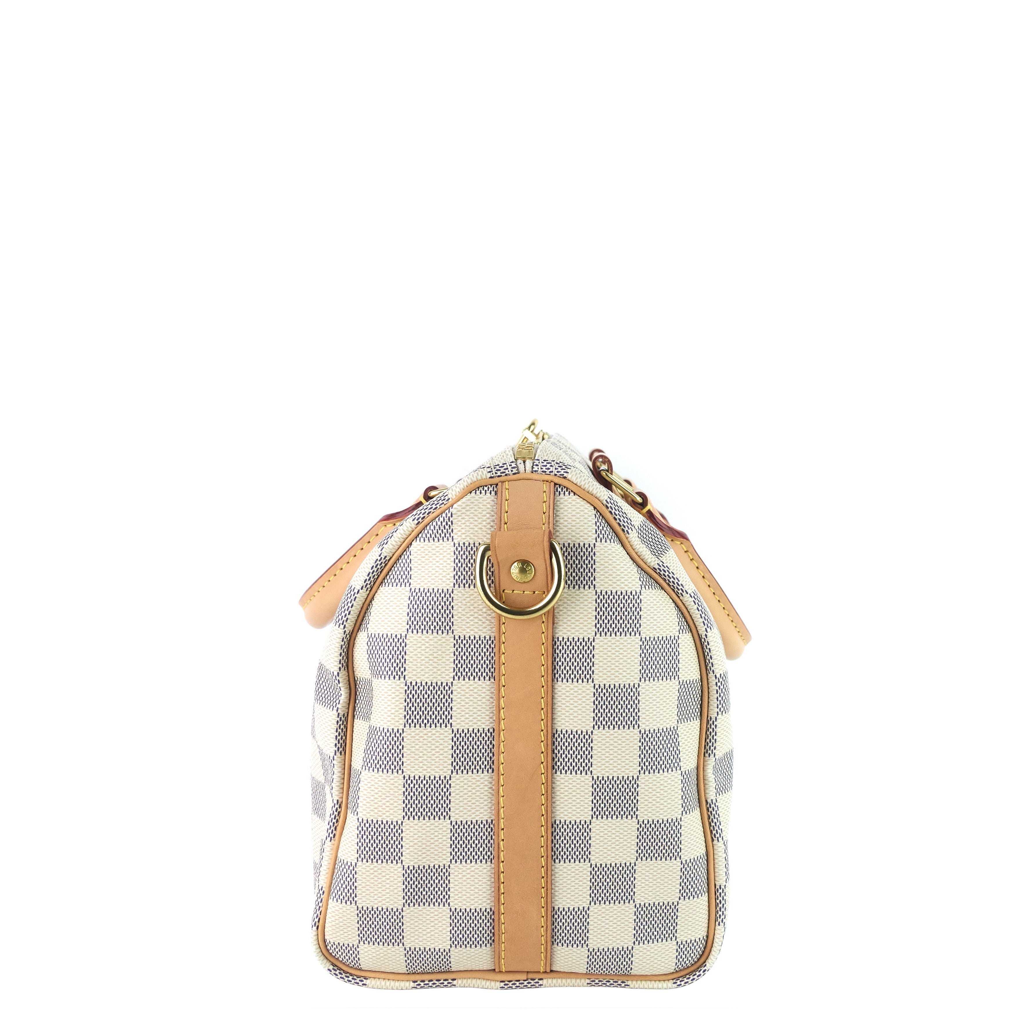 Louis Vuitto Speedy BandouliÃ¨re 25 Damier Azur Canvas Bag