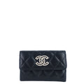 Chanel 23P XL Caviar Leather Card Holder