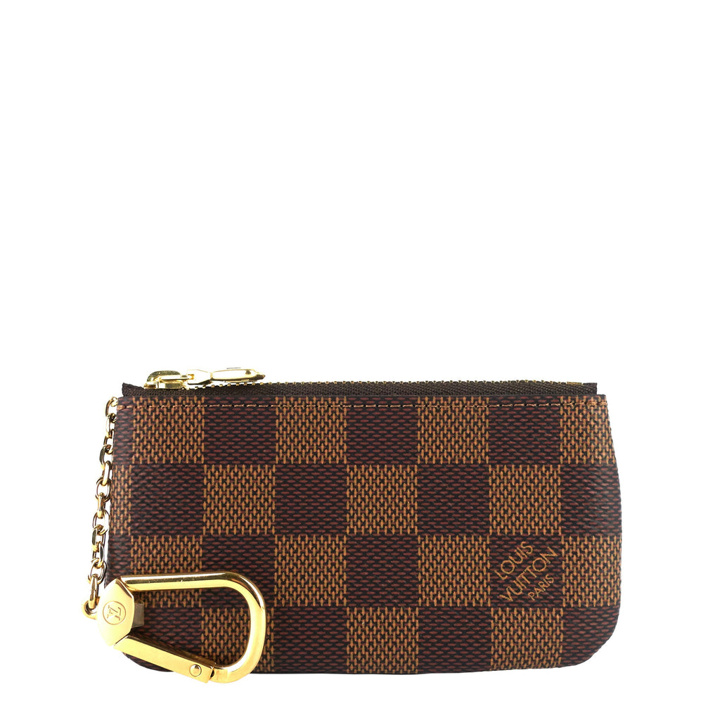 Louis Vuitto Damier Ebene Canvas Key Pouch