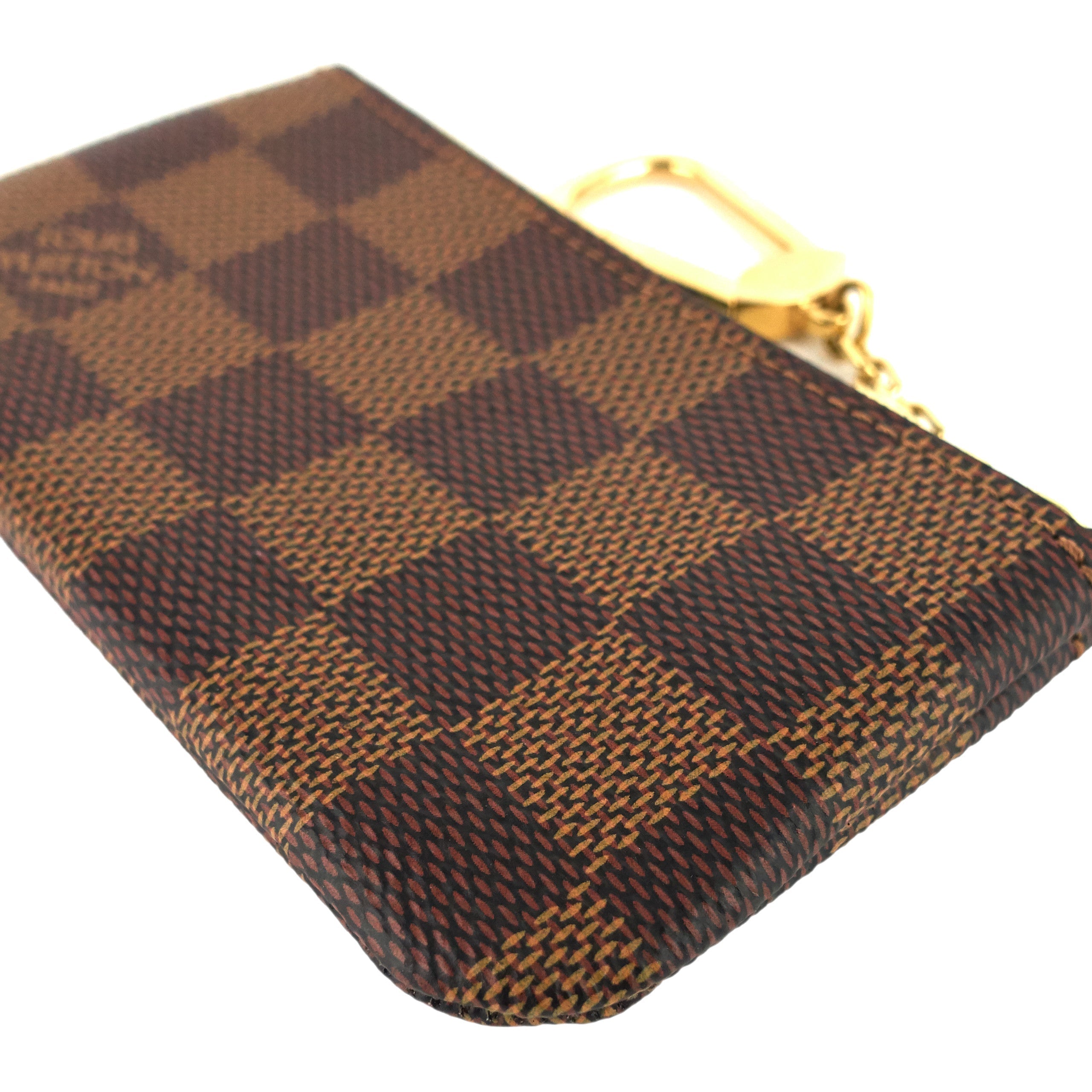 Louis Vuitto Damier Ebene Canvas Key Pouch