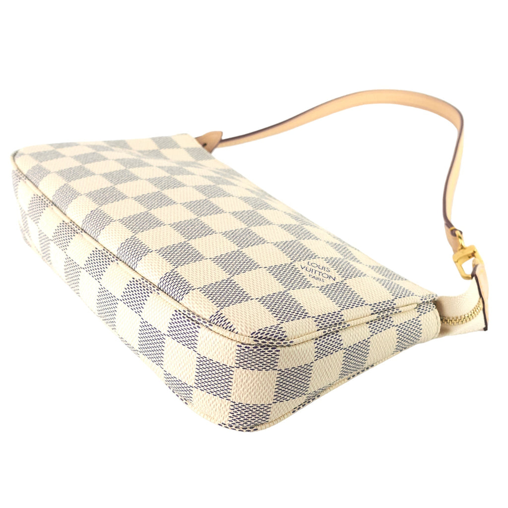 Louis Vuitto Pochette Accessoires NM Damier Azur Canvas Bag