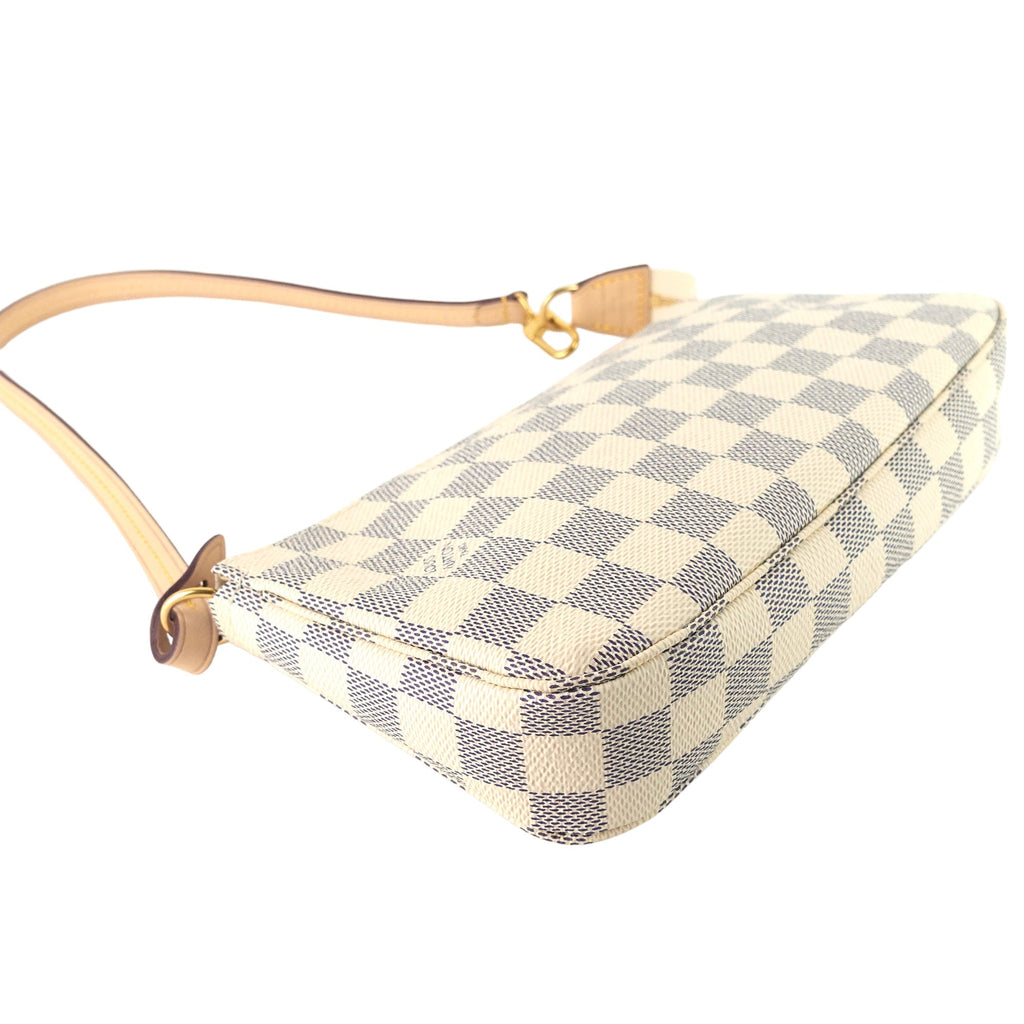 Louis Vuitto Pochette Accessoires NM Damier Azur Canvas Bag