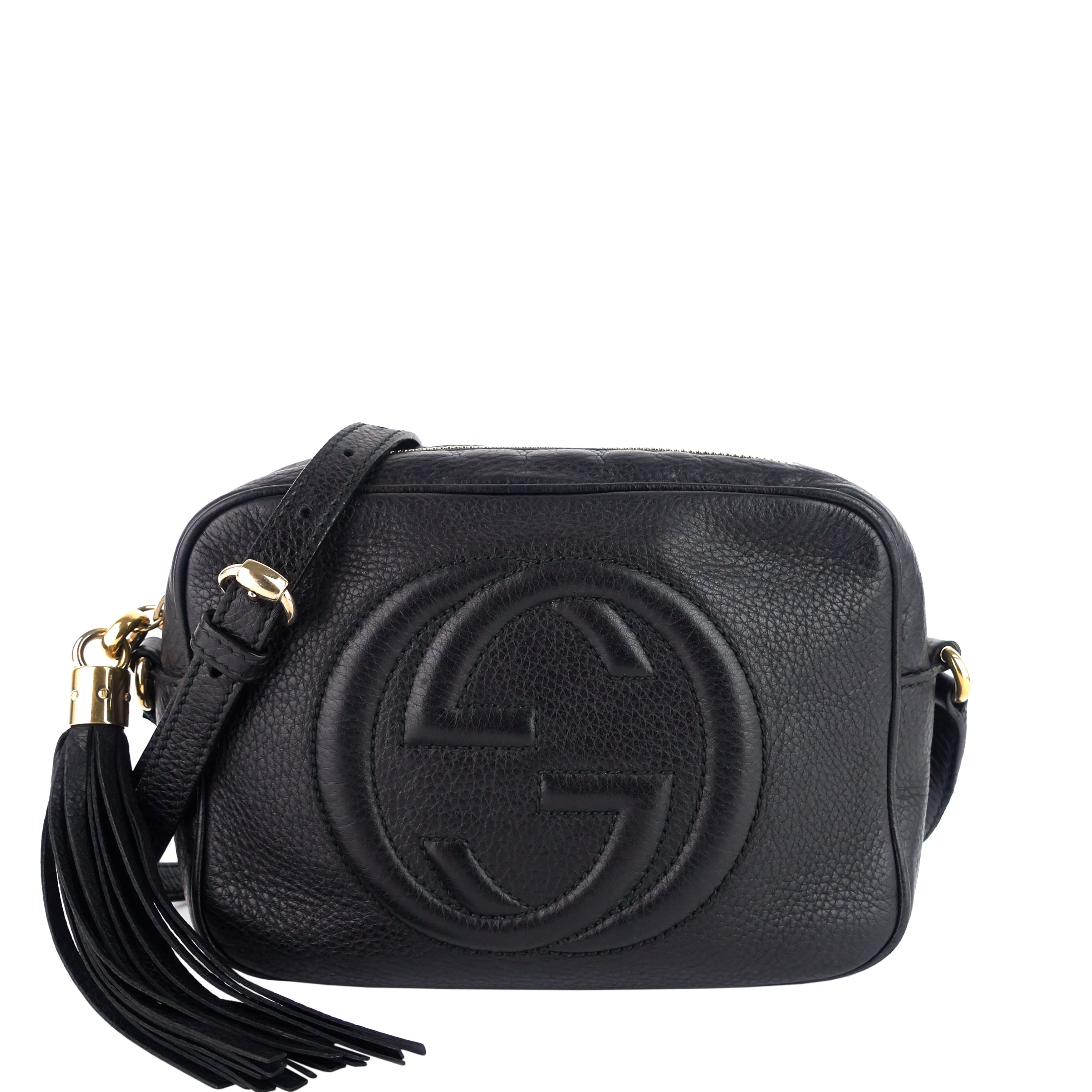 Gucci Soho Disco Calfskin Leather Crossbody Bag