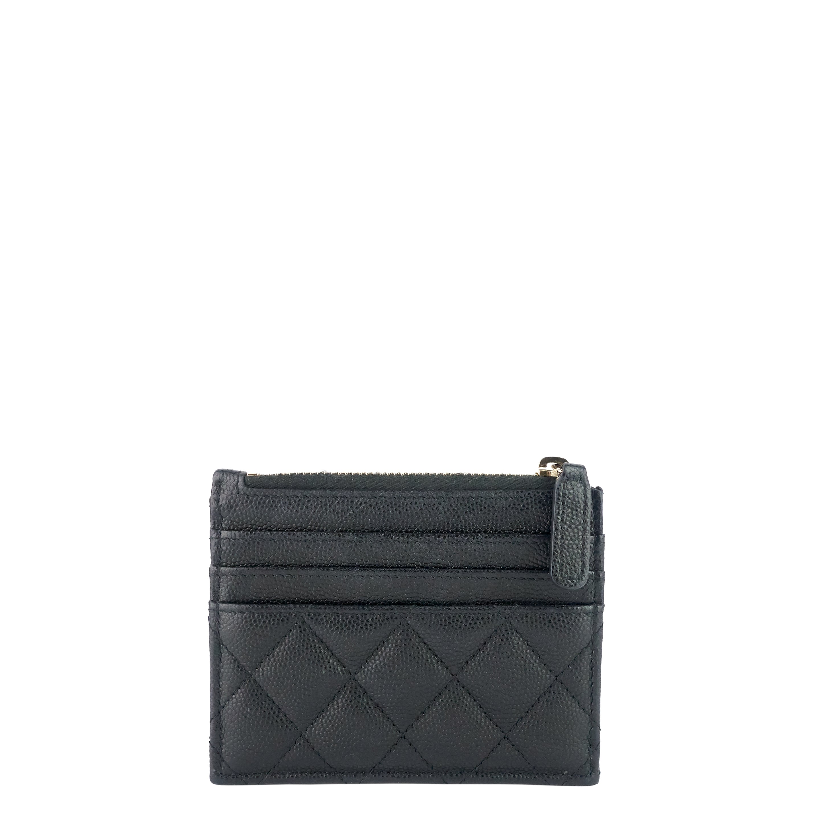 Chanel Classic Zip Caviar Leather Cardholder