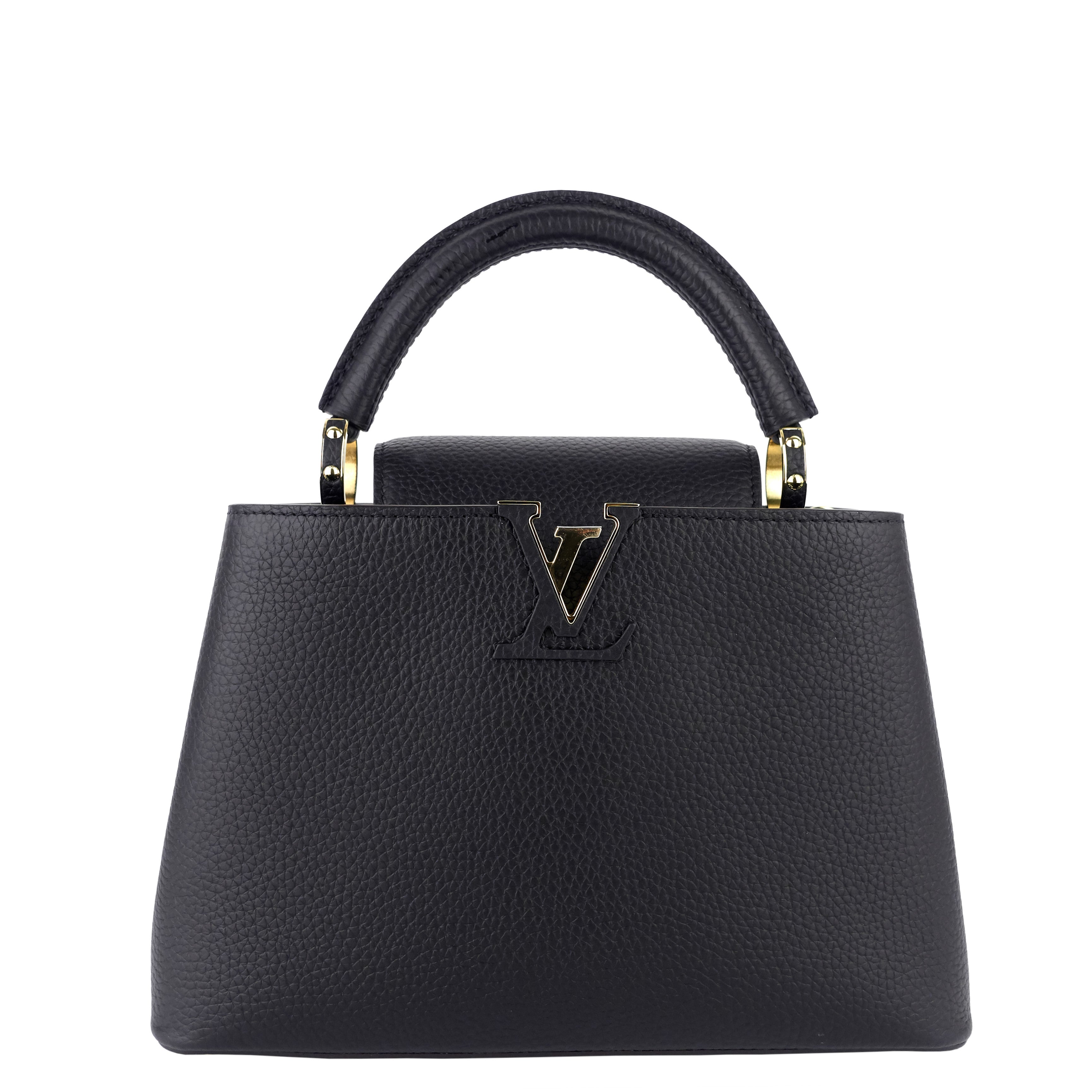 Louis Vuitto Capucines BB Taurillon Cowhide Leather Bag