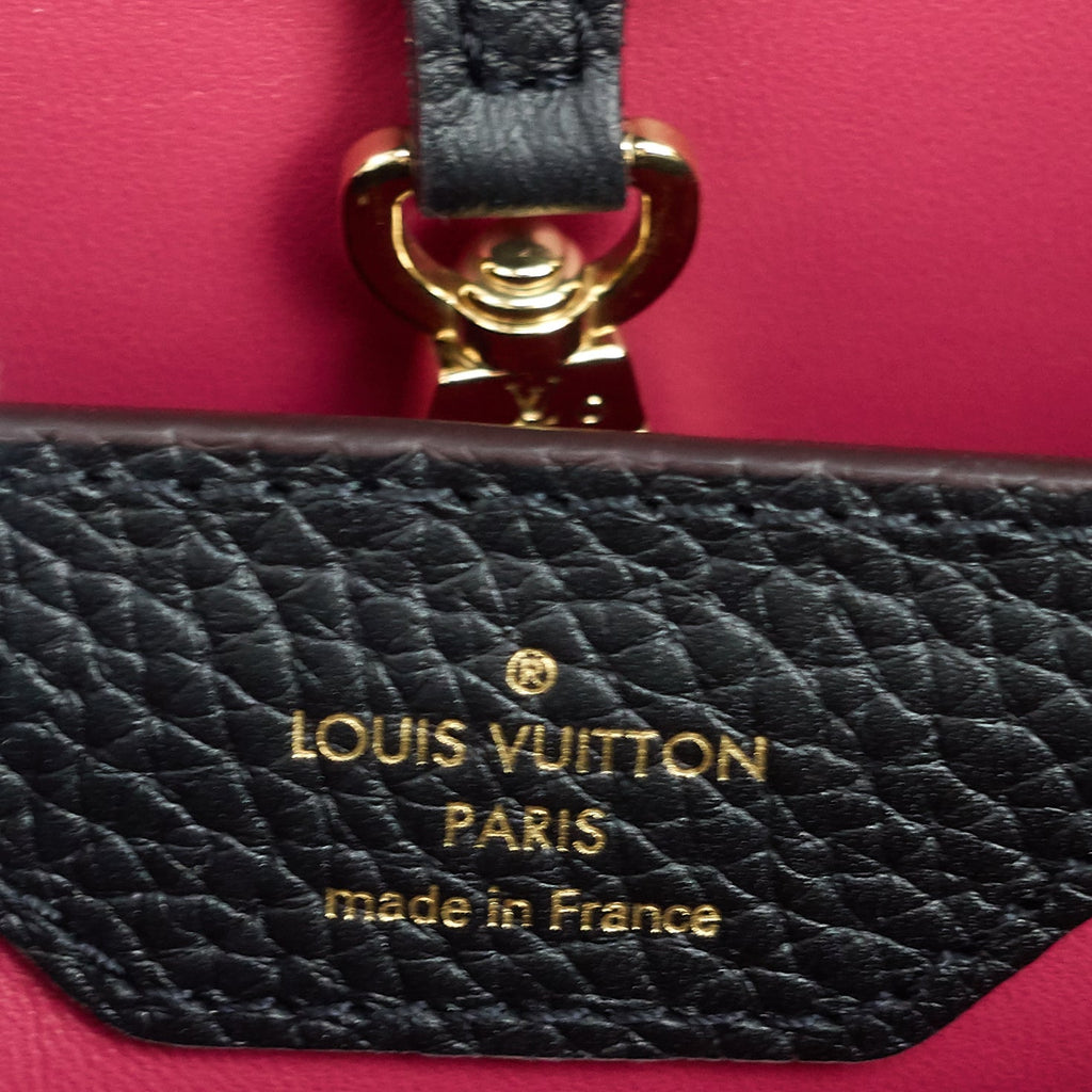 Louis Vuitto Capucines BB Taurillon Cowhide Leather Bag
