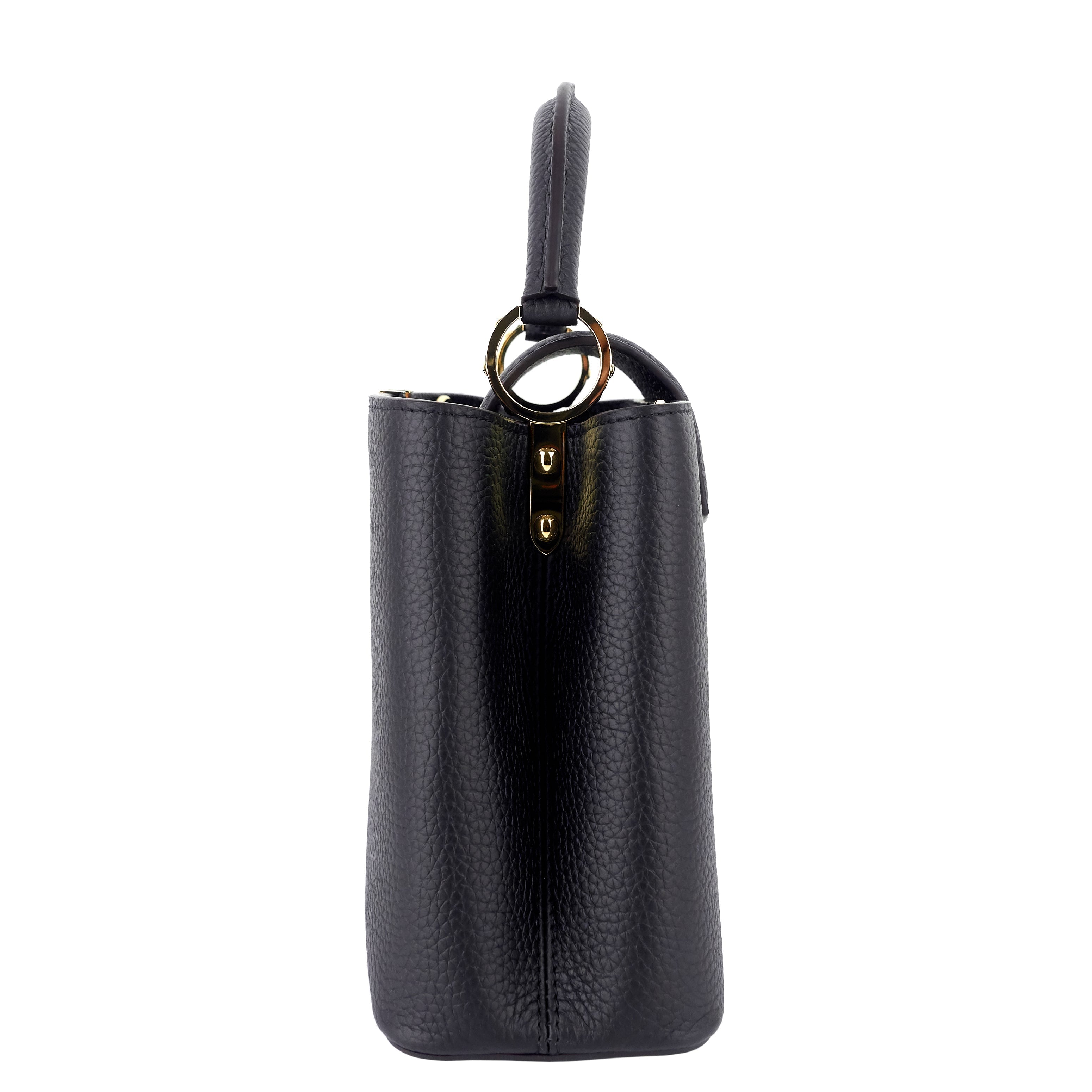 Louis Vuitto Capucines BB Taurillon Cowhide Leather Bag
