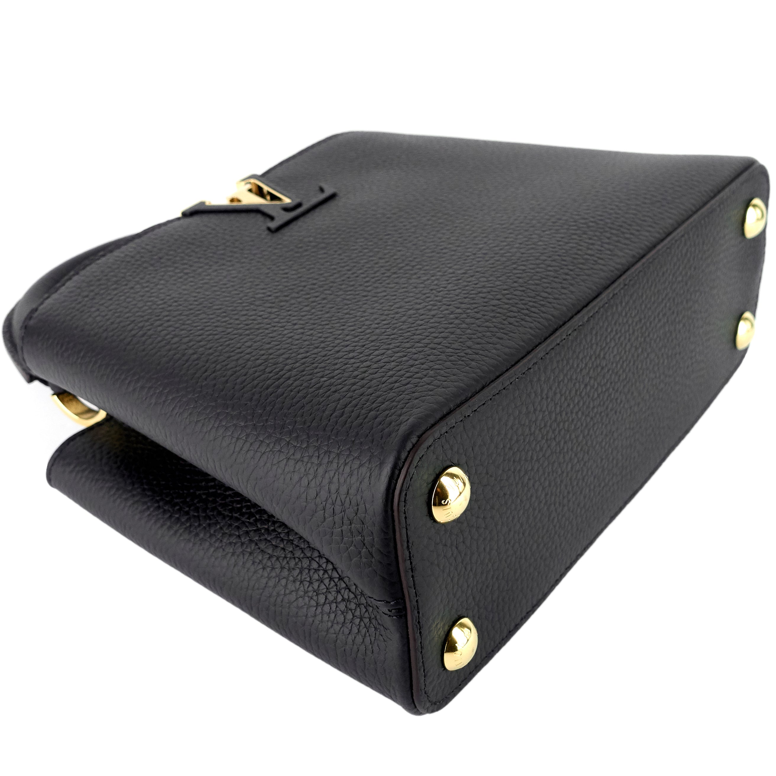 Louis Vuitto Capucines BB Taurillon Cowhide Leather Bag