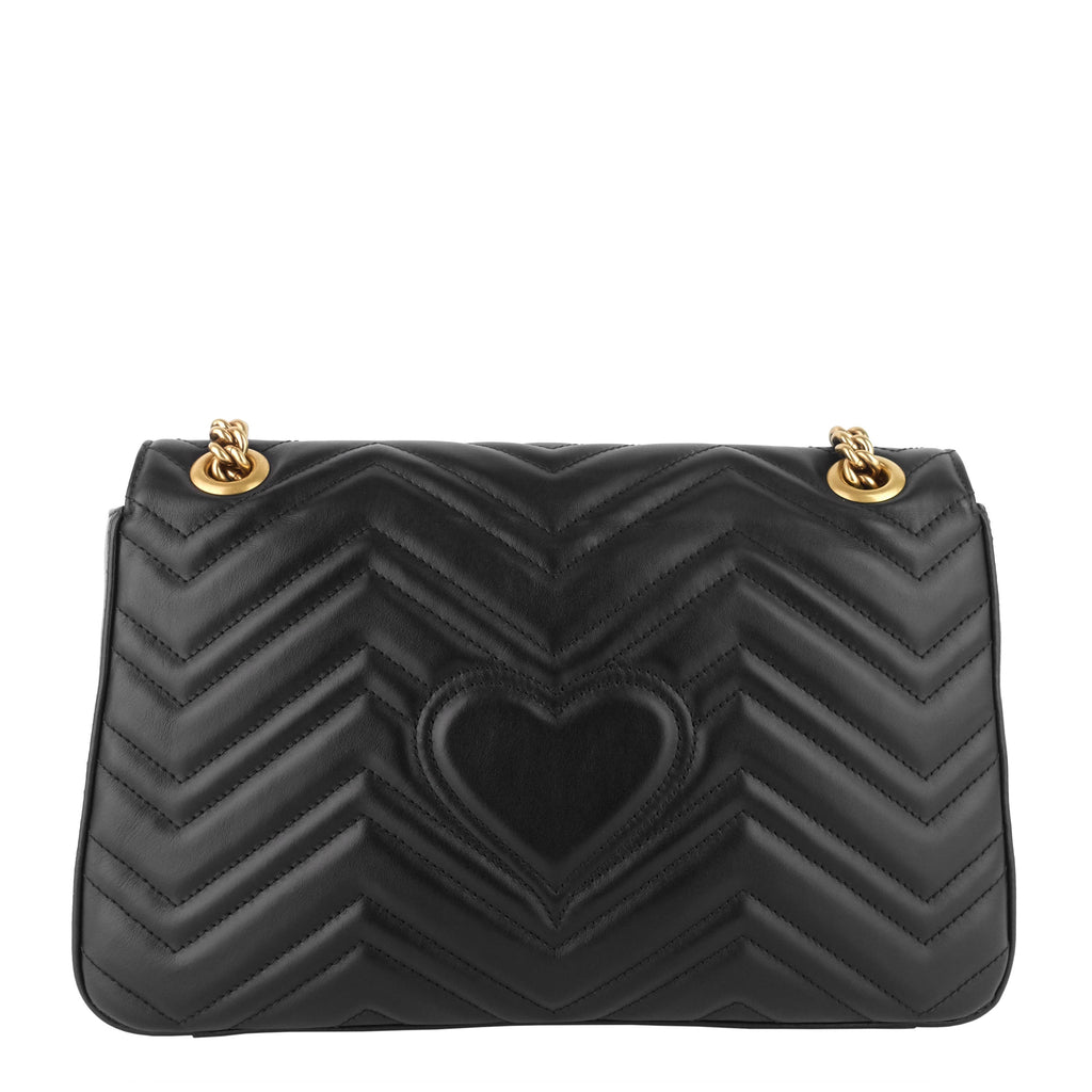 Gucci GG Marmont Medium Insects MatelassÃ© Leather Bag