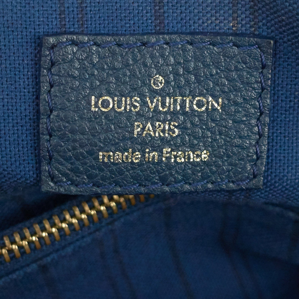 Louis Vuitto Lumineuse Monogram Empreinte Leather Bag