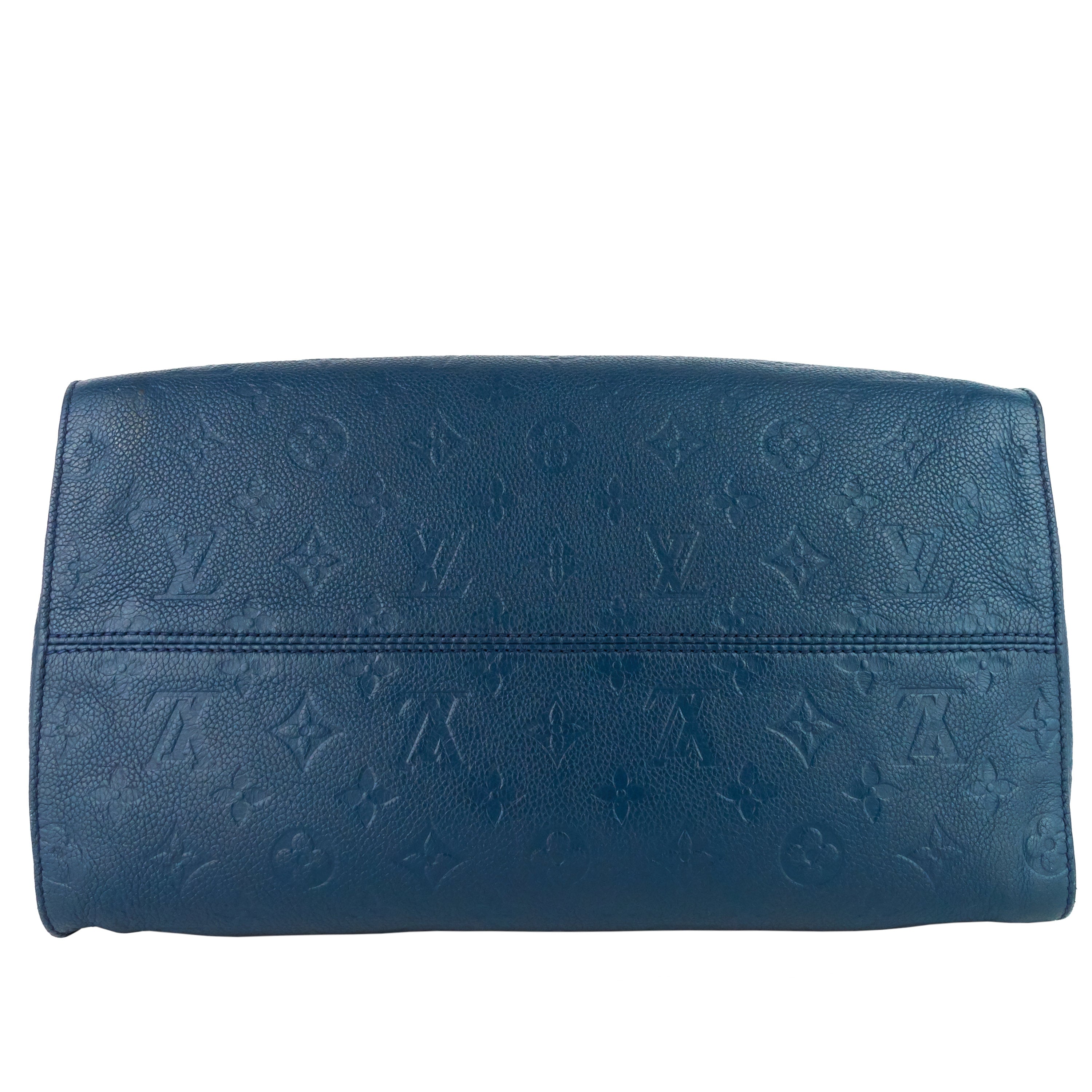 Louis Vuitto Lumineuse Monogram Empreinte Leather Bag