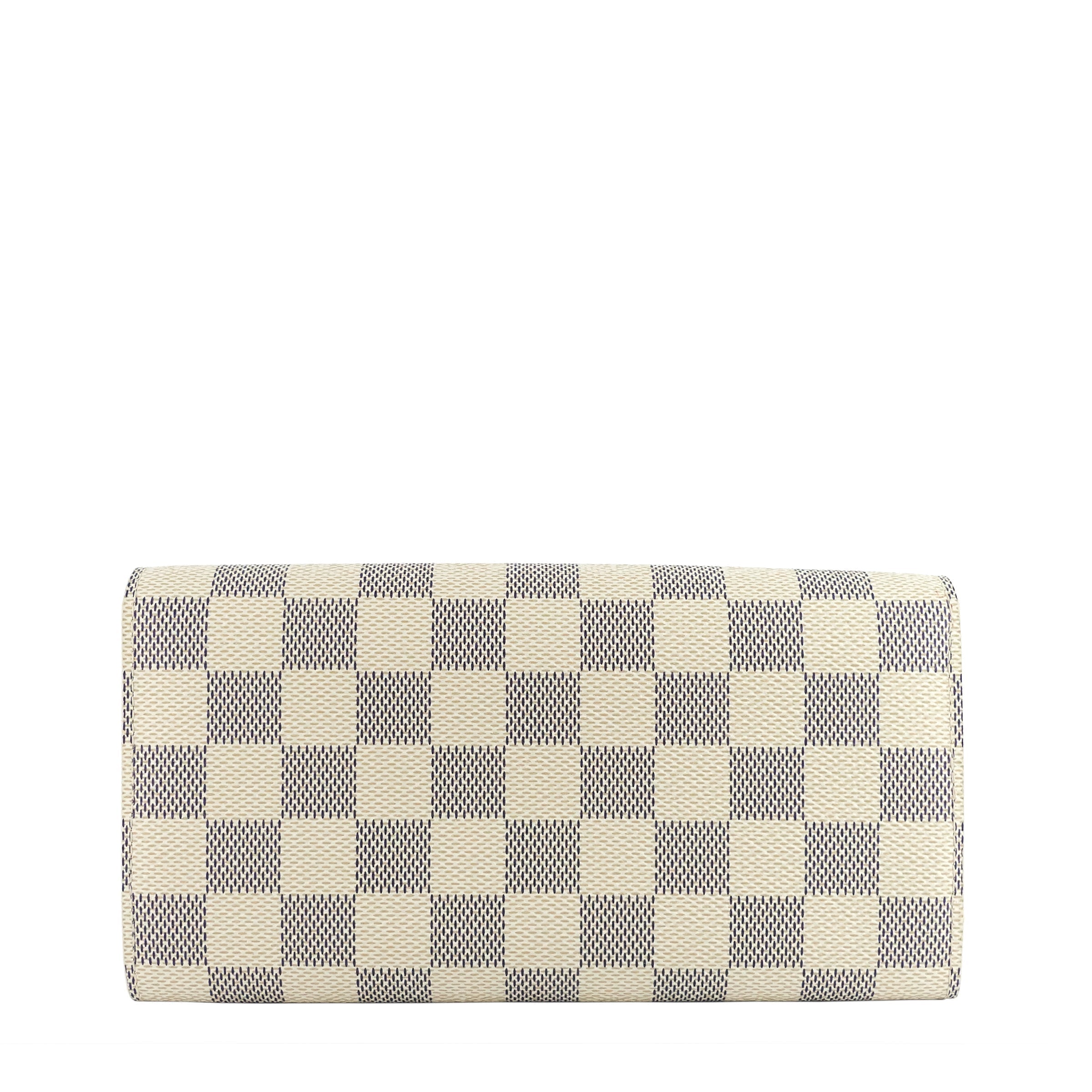 Louis Vuitto Sarah Damier Azure Canvas Wallet