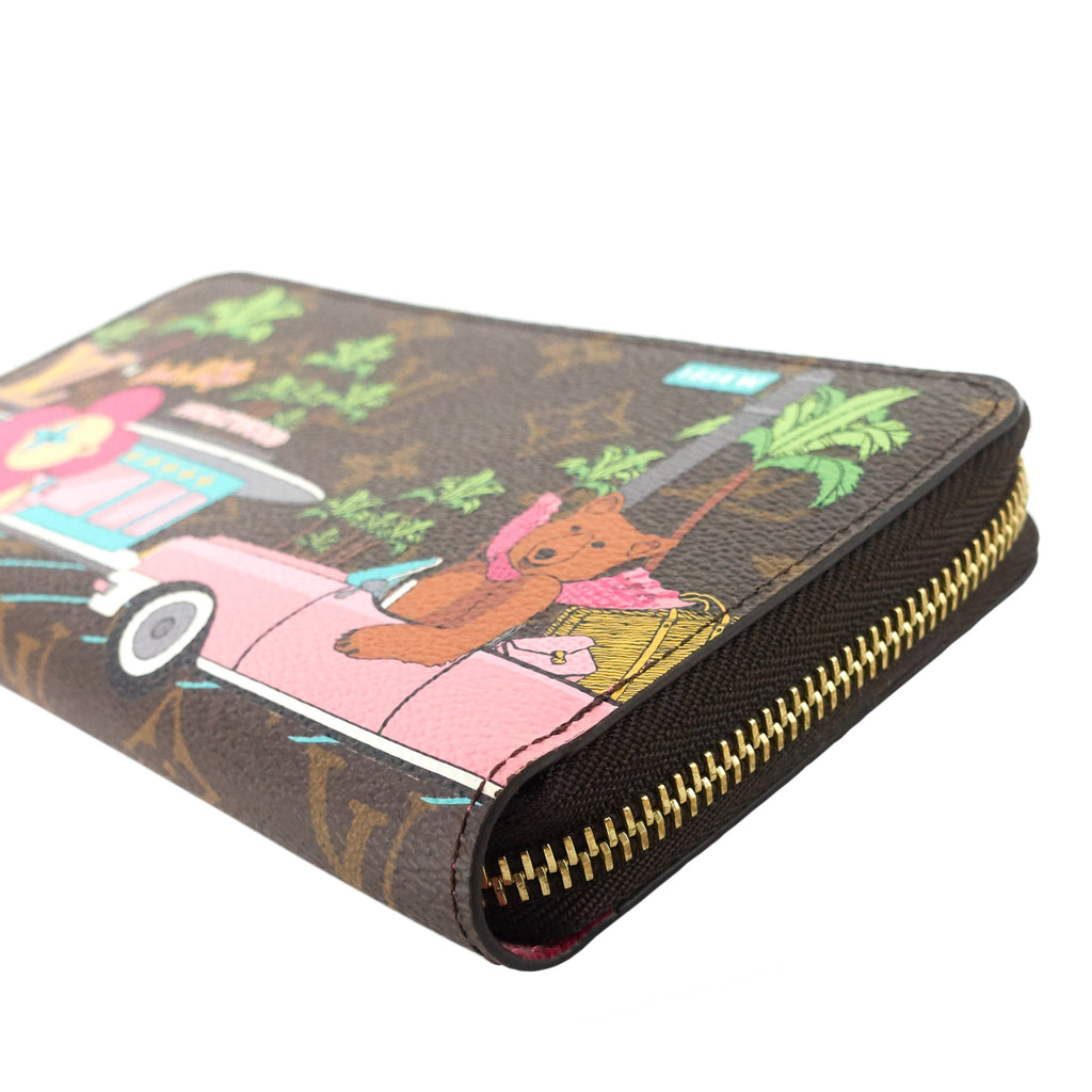 Louis Vuitto Zippy 2021 Hollywood Animations Monogram Canvas Wallet