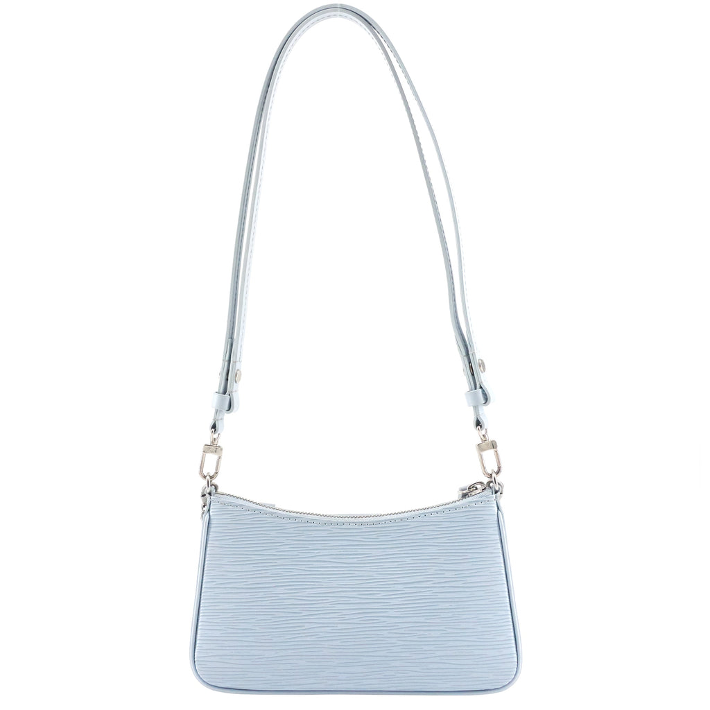 Louis Vuitto Easy Pouch on Strap Blue Epi Leather Bag