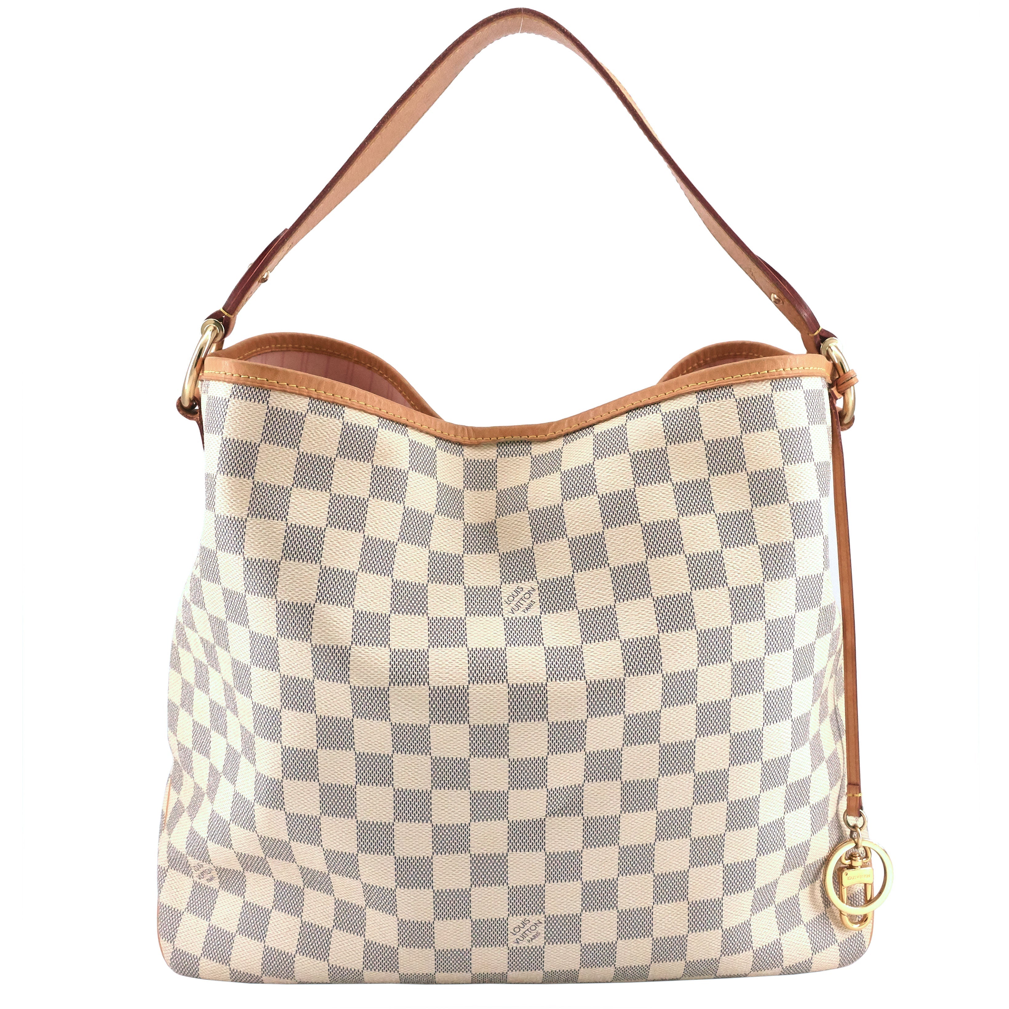 Louis Vuitto Delightful MM Damier Azur Canvas Bag