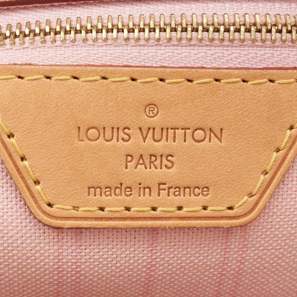 Louis Vuitto Delightful MM Damier Azur Canvas Bag