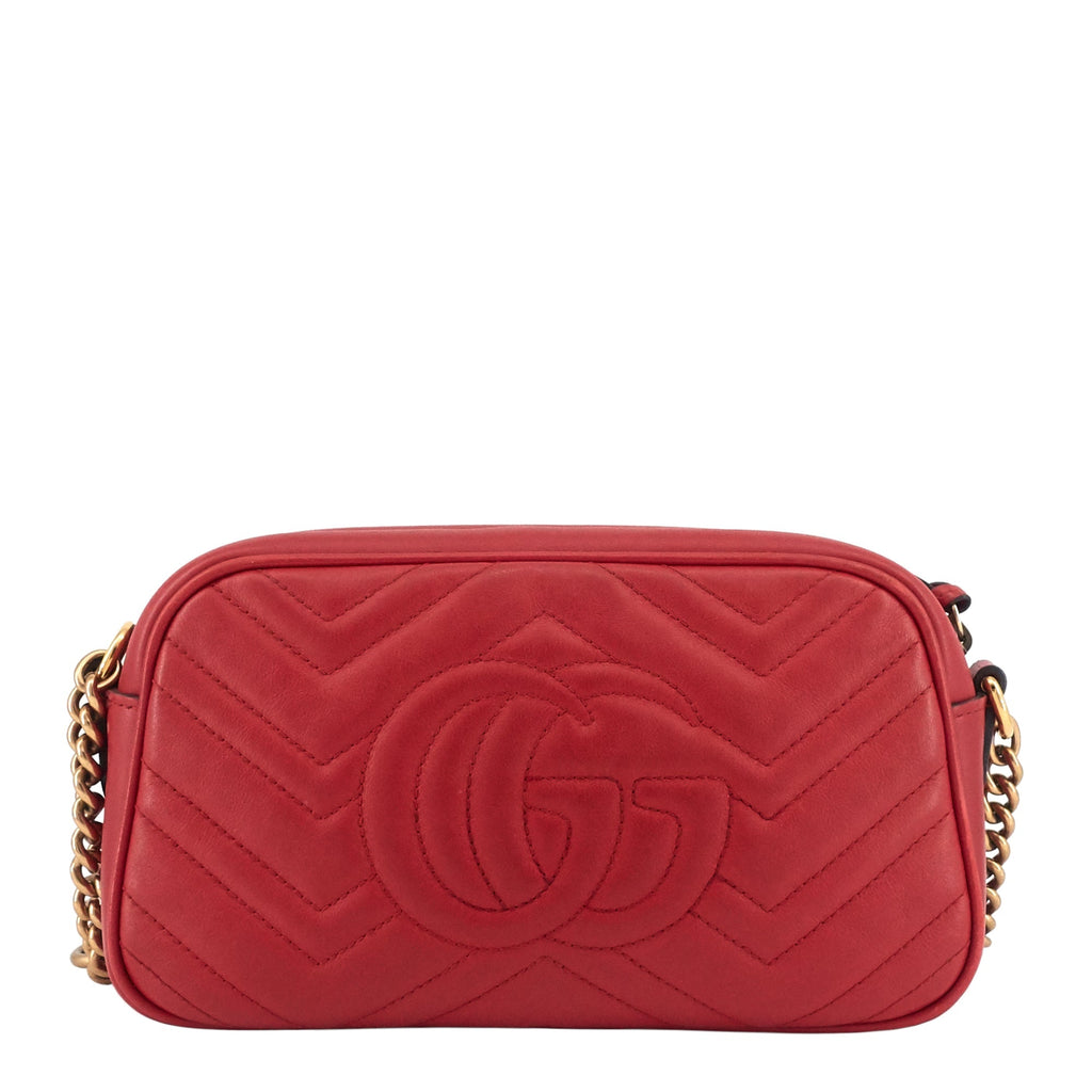Gucci GG Marmont Small MatelassÃ© Calfskin Shoulder Bag