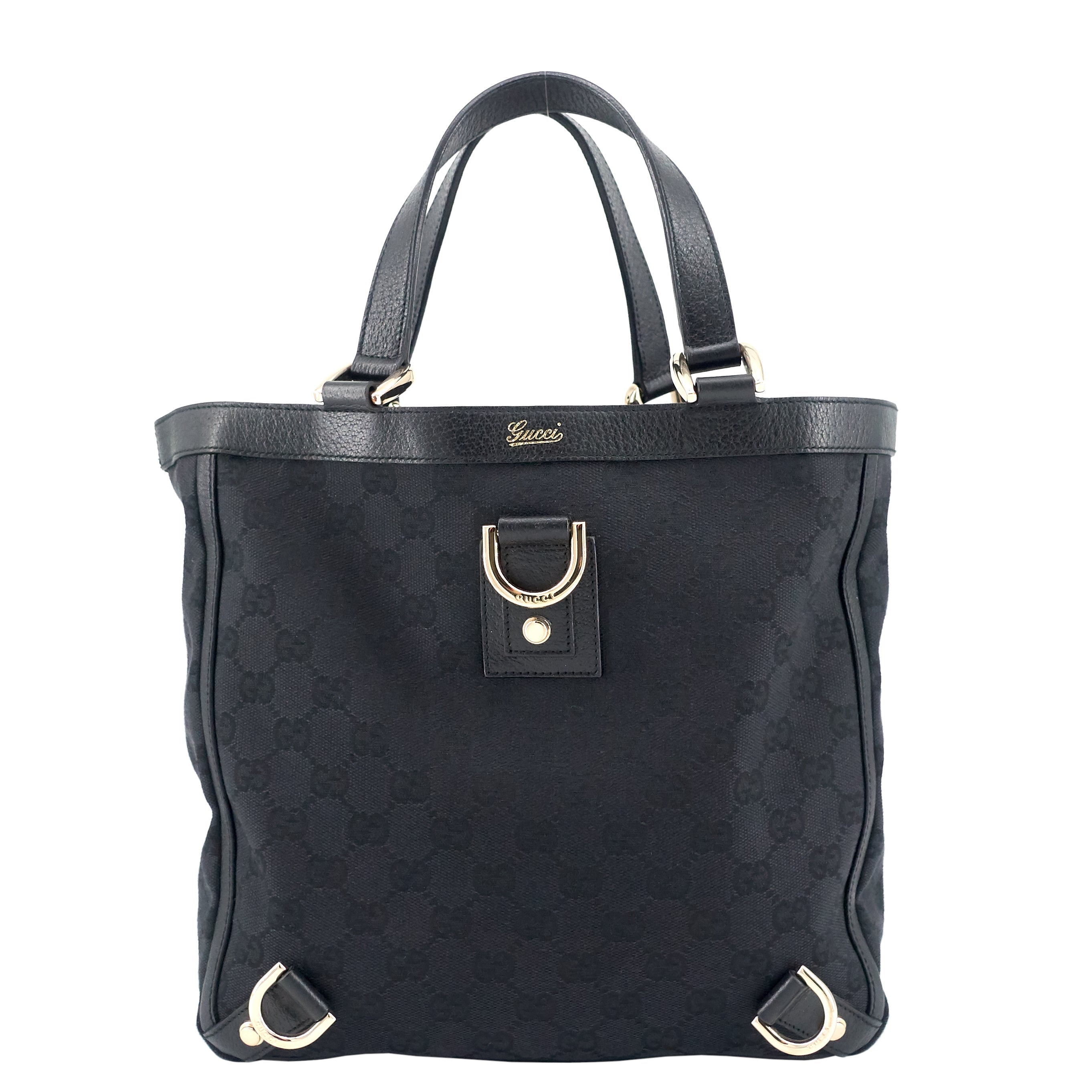 Gucci Abbey D-Ring Monogram Canvas Bag