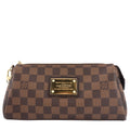 Louis Vuitto Eva Damier Ebene Canvas Crossbody Bag