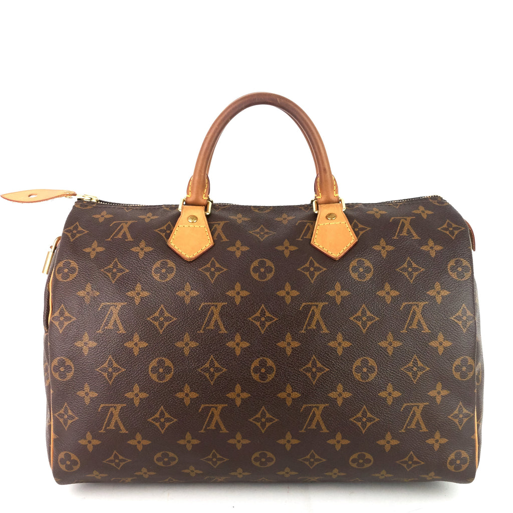 Louis Vuitto Speedy 35 Monogram Canvas Bag