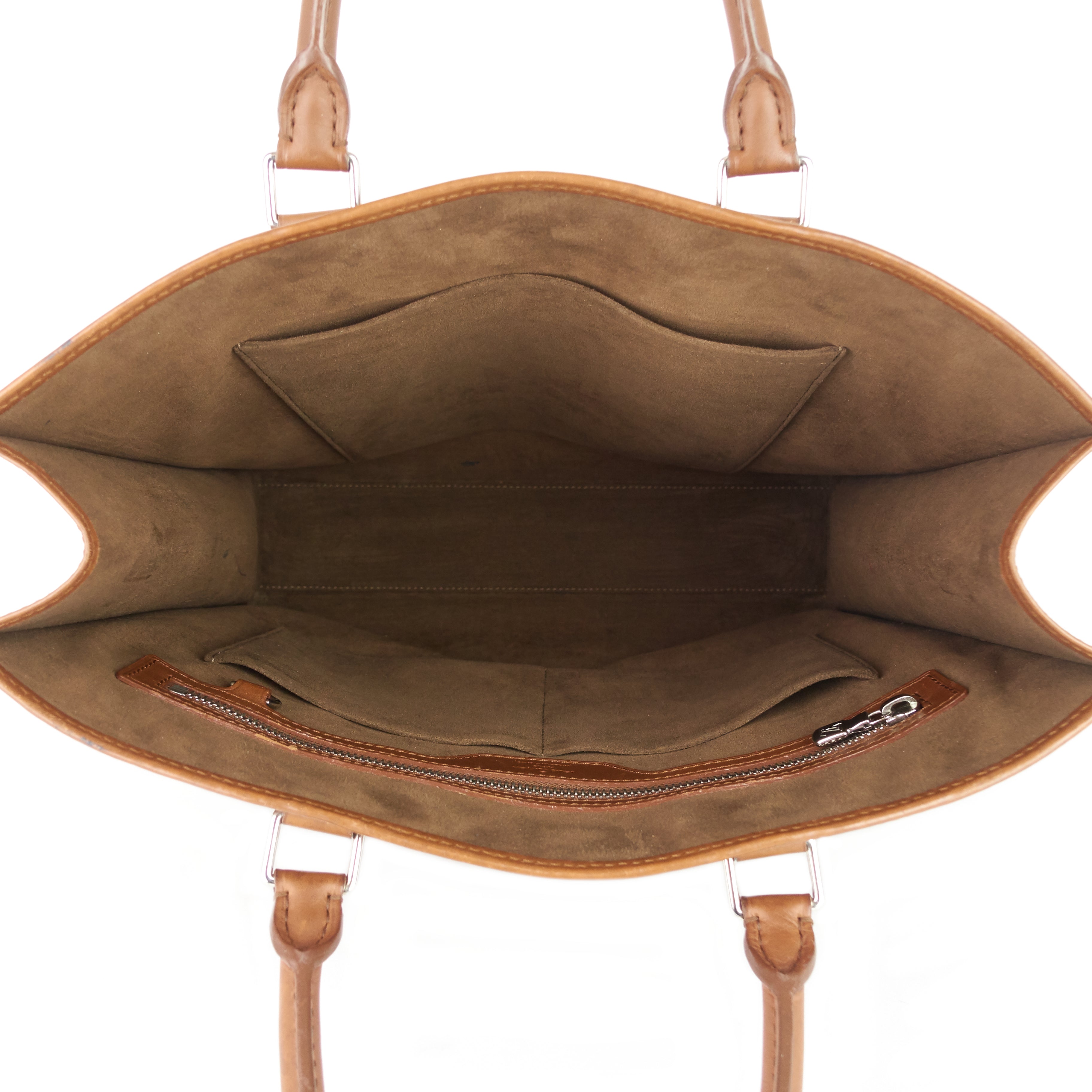 Louis Vuitto Sac Plat Nomade Leather Bag
