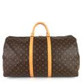 Louis Vuitto Keepall 55 Monogram Canvas Bag