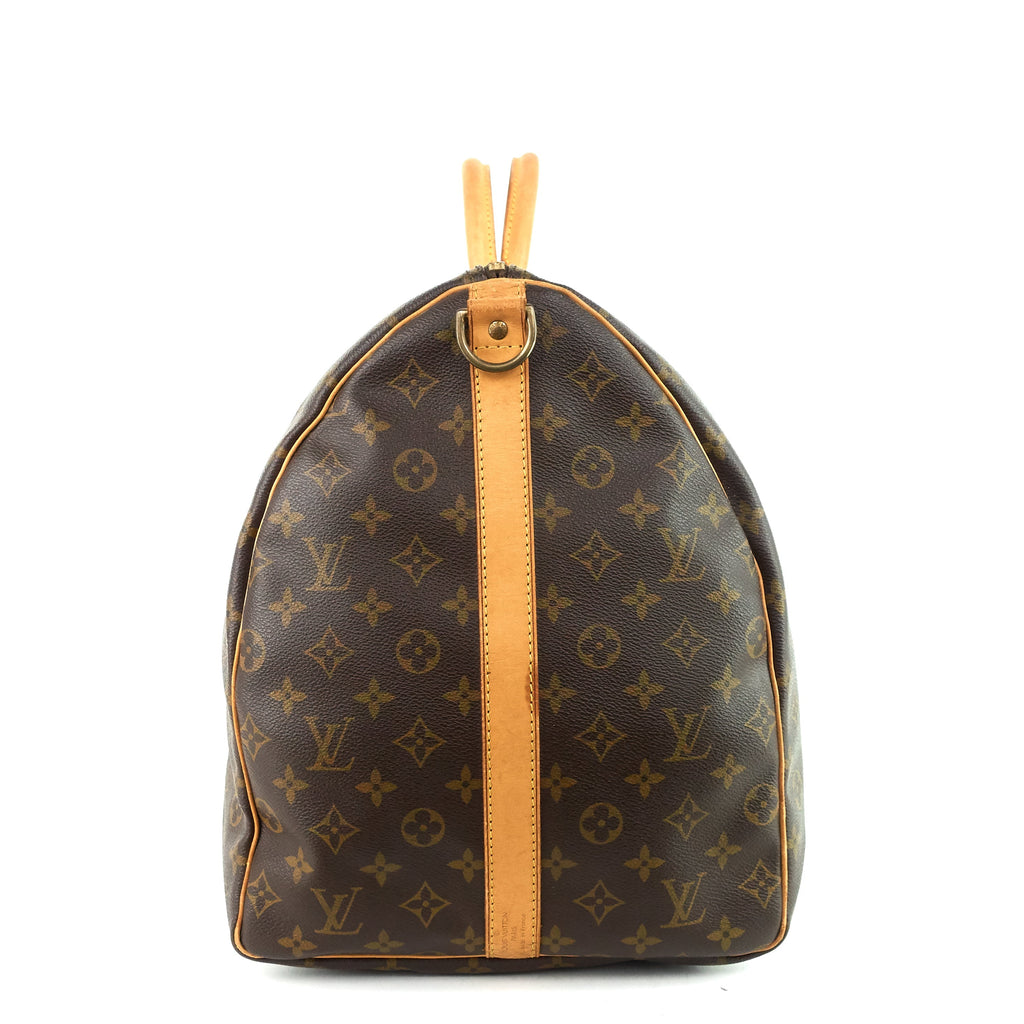 Louis Vuitto Keepall 60 Bandouliere Monogram Canvas Bag