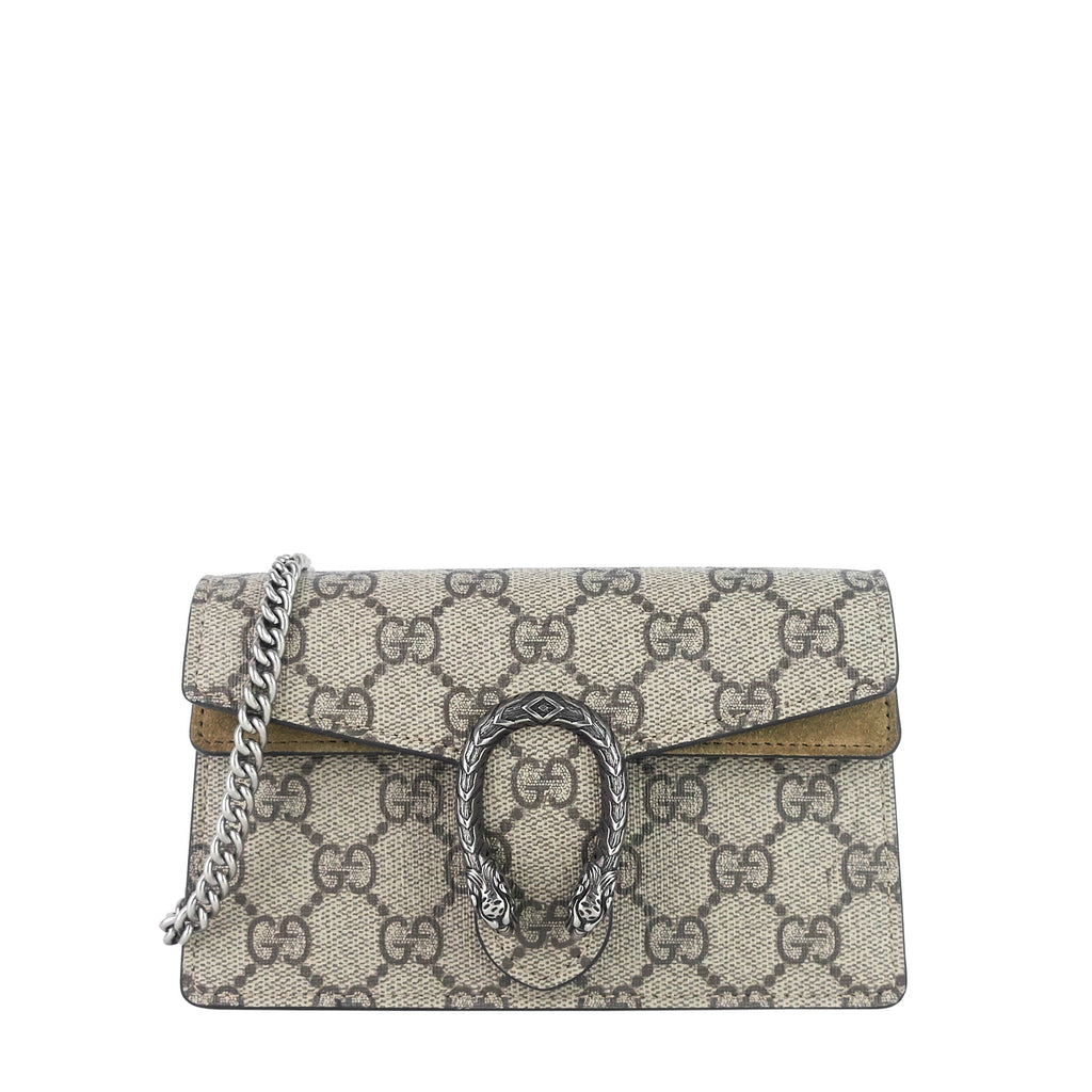 Gucci Dionysus Super Mini GG Supreme Canvas Bag
