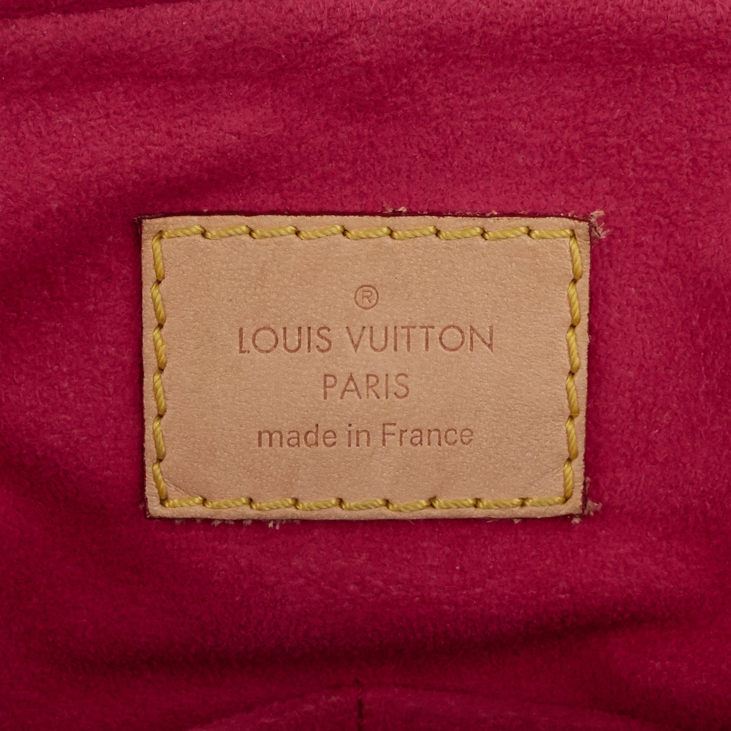 Louis Vuitto Pallas MM Monogram Canvas Bag