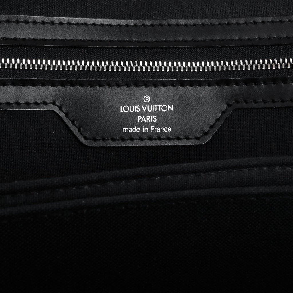 Louis Vuitto Nevski Taiga Leather Briefcase Bag