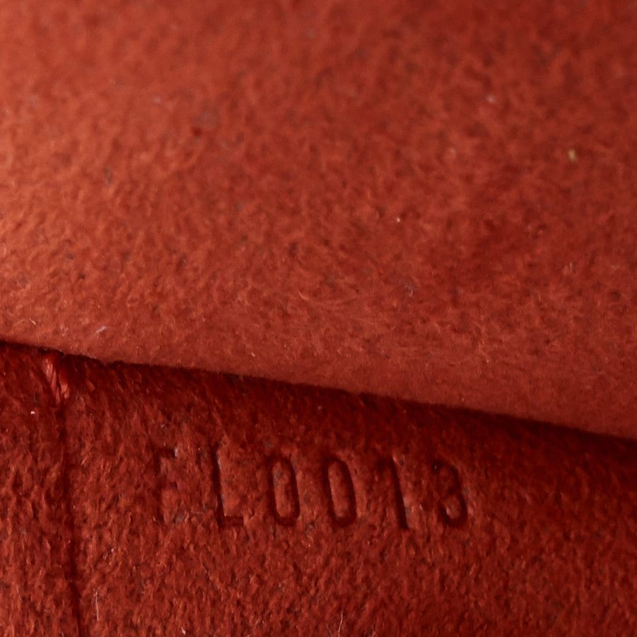 Louis Vuitto Recoleta Damier Ebene Canvas Bag