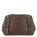 Louis Vuitto Rivington GM Damier Ebene Canvas Bag
