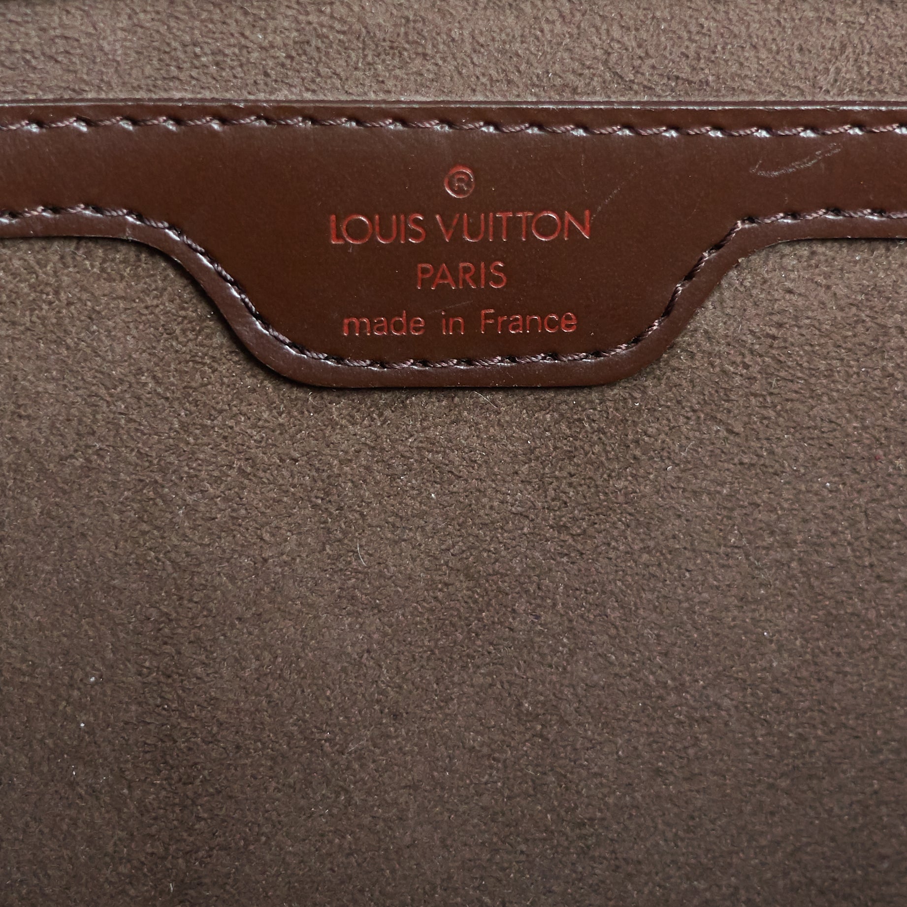 Louis Vuitto Reporter PM Epi Leather Bag