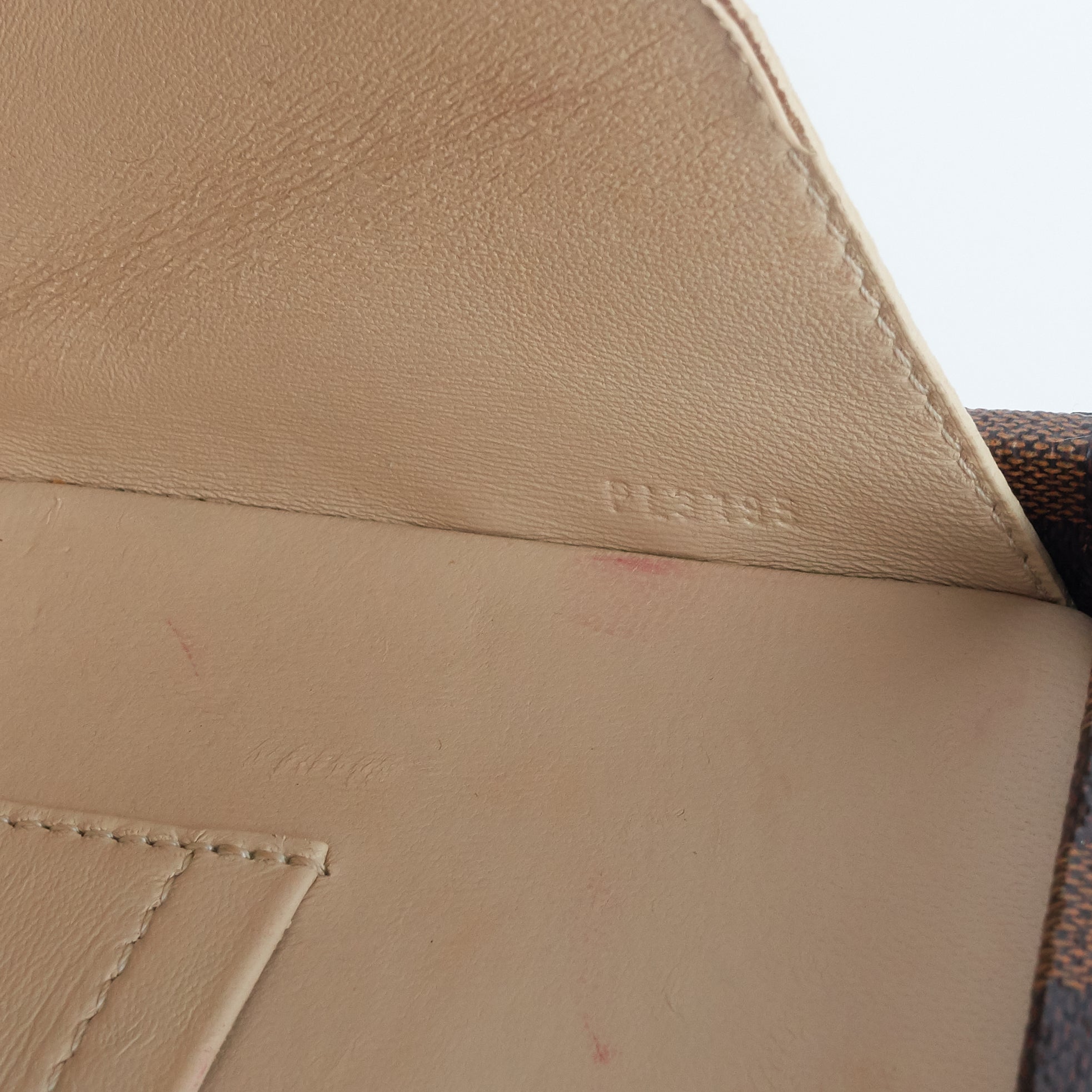 Louis Vuitto Petite Malle Damier Ebene Cavas Bag