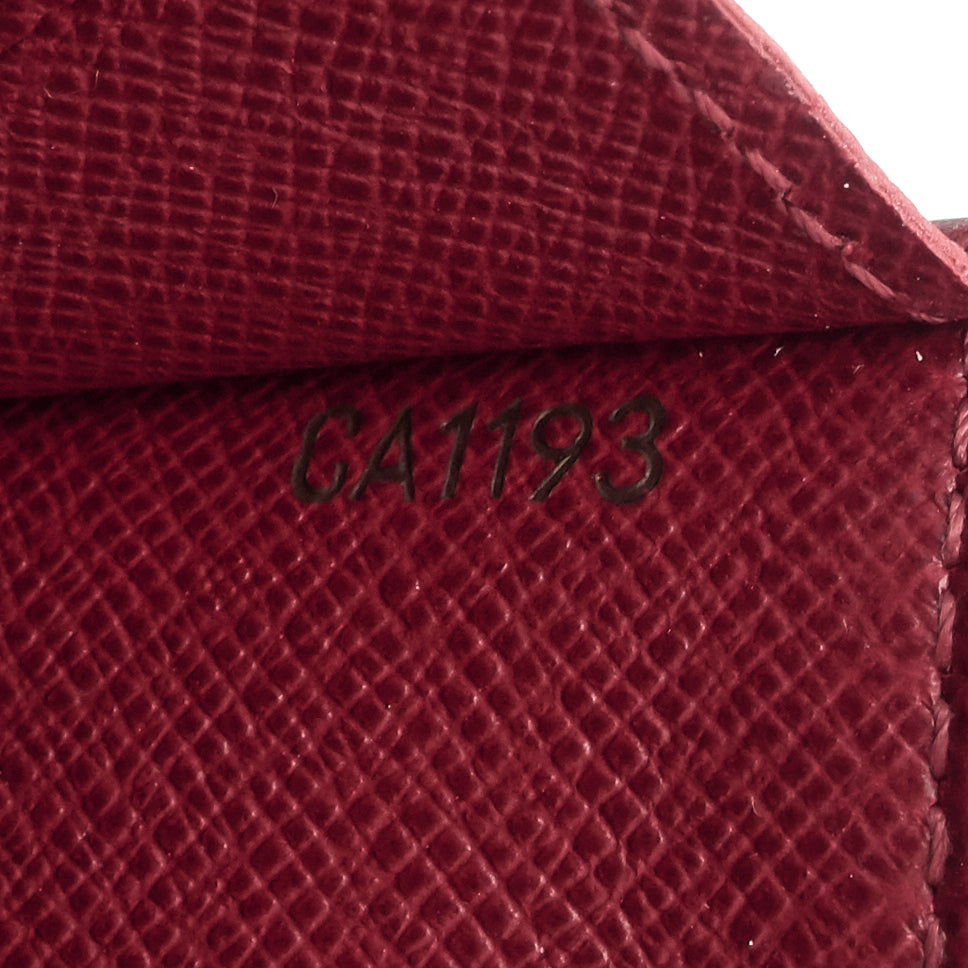 Louis Vuitto Emilie Fuchsia Monogram Canvas Wallet