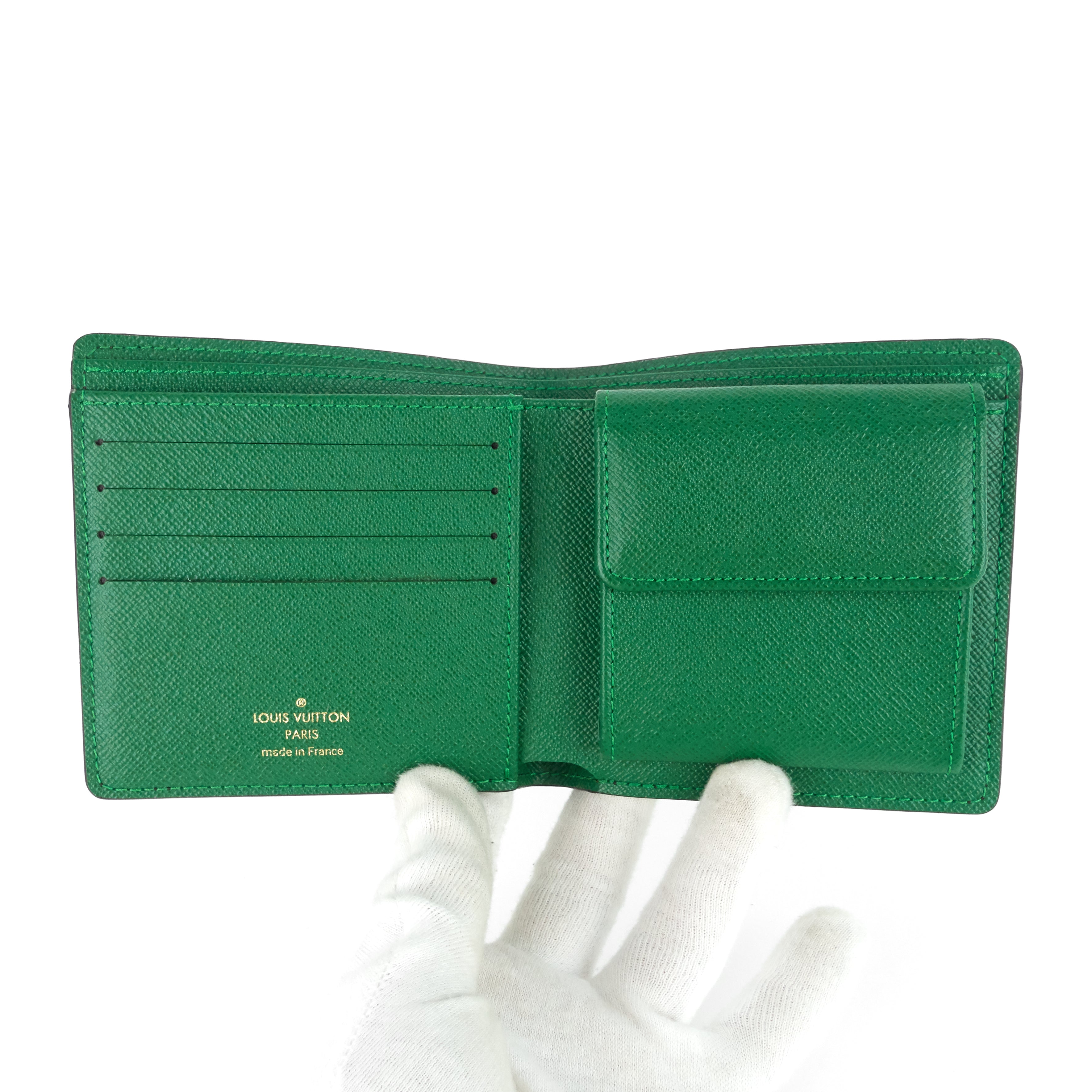 Louis Vuitto Marco My LV Heritage Monogram Canvas Wallet