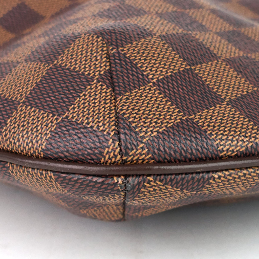 Louis Vuitto Bloomsbury GM Damier Ebene Canvas Crossbody Bag