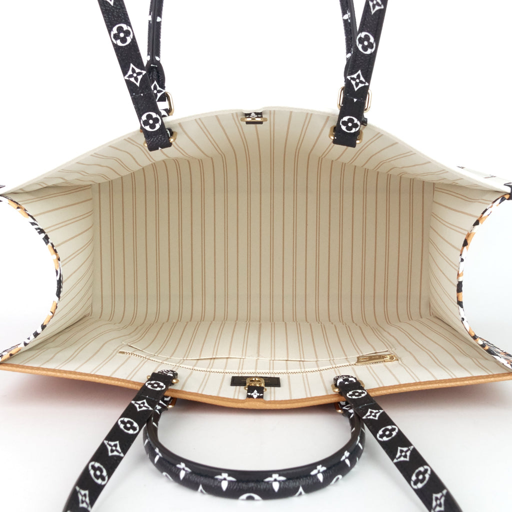 Louis Vuitto OnTheGo Monogram Giant Jungle Canvas Bag