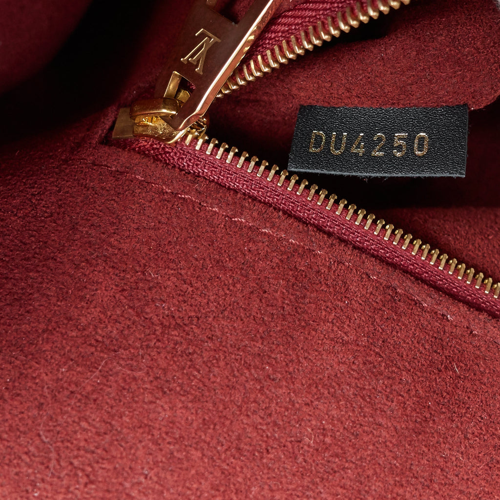 Louis Vuitto OnTheGo MM Bicolour Monogram Empreinte Leather Bag