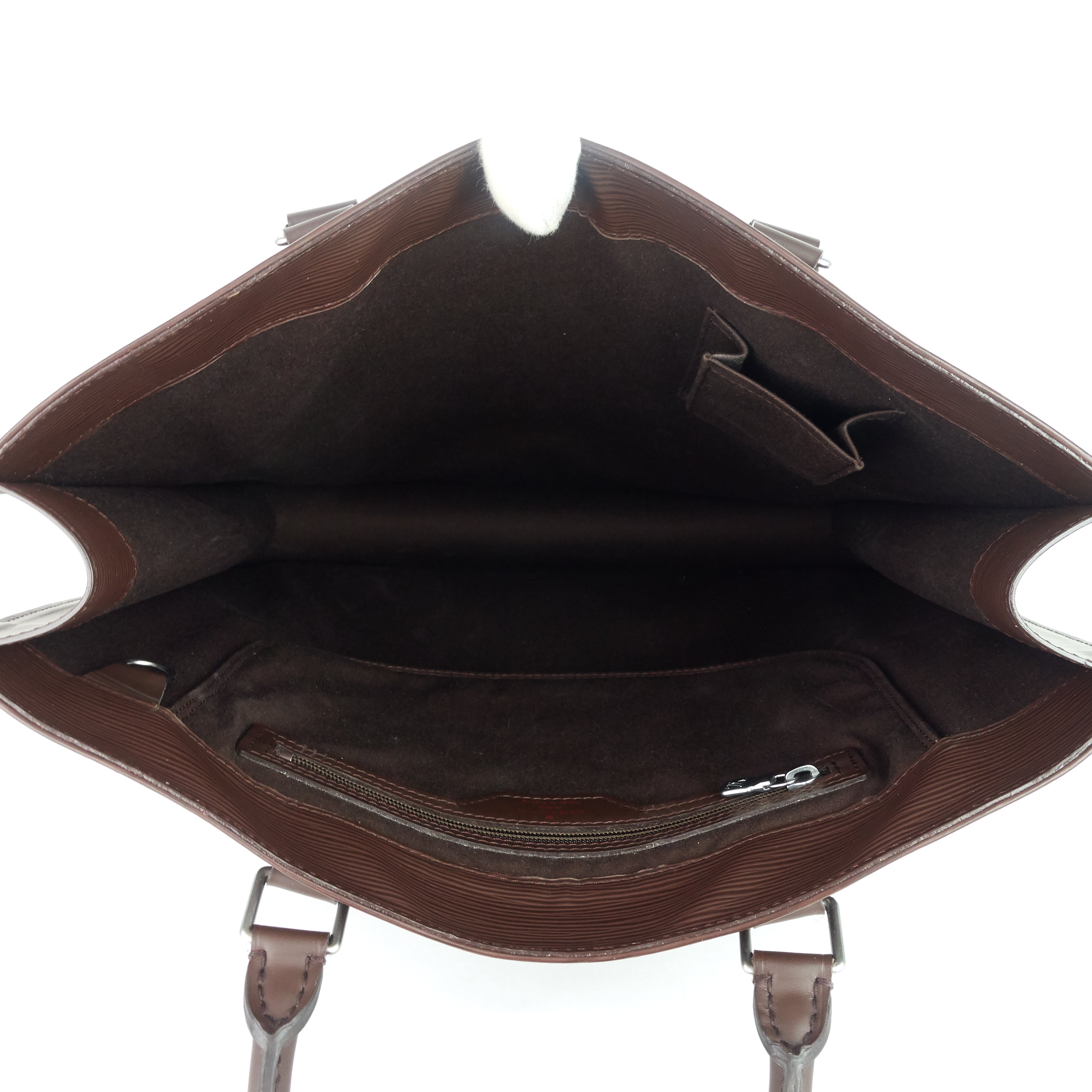 Louis Vuitto Sac Plat GM Brown Epi Leather Bag