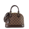 Louis Vuitto Alma BB Damier Ebene Canvas Handbag