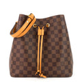 Louis Vuitto NÃ©oNoÃ© Saffron Damier Ebene Canvas Bag