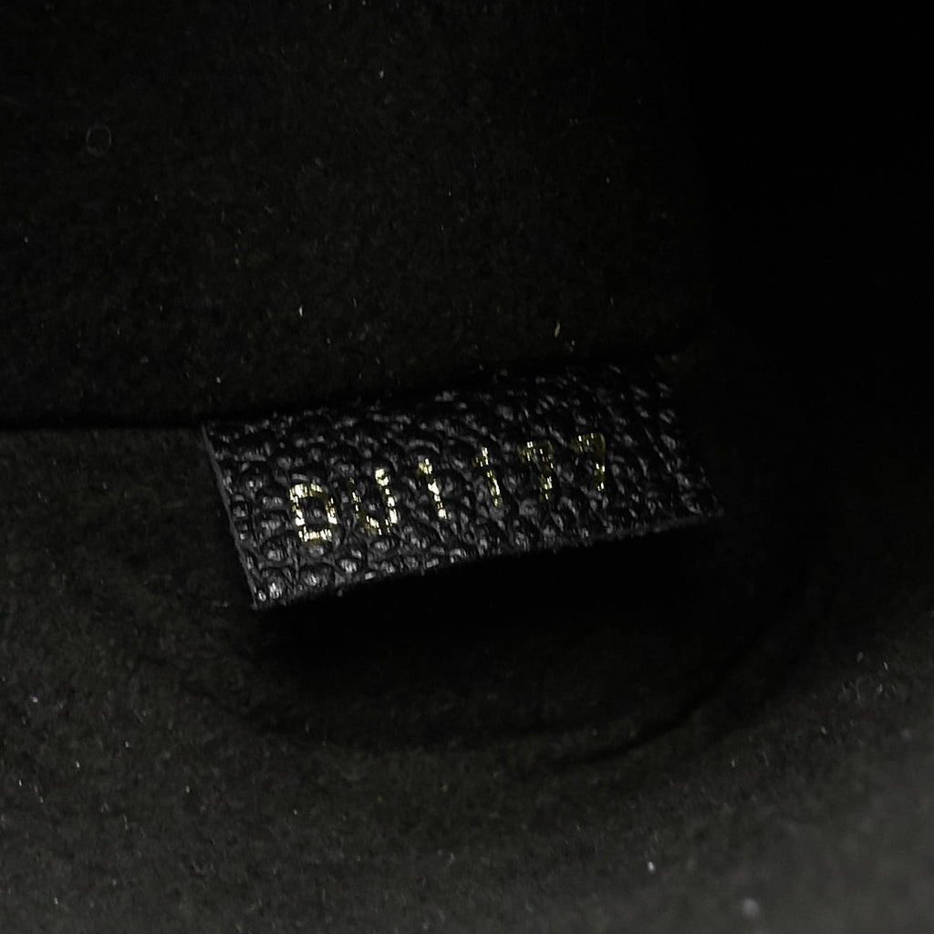 Louis Vuitto Kimono Monogram Canvas and Black Leather Bag