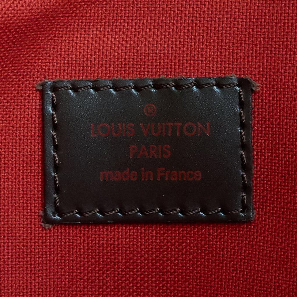 Louis Vuitto Bloomsbury PM Damier Ebene Canvas Bag