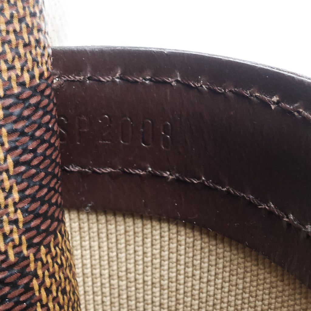Louis Vuitto Reporter PM Damier Ebene Canvas Messenger Bag