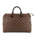 Louis Vuitto Speedy 35 Damier Ebene Canvas Bag